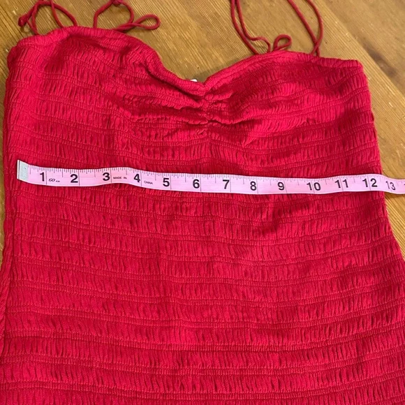 Reformation Red Mini Dress - Picture 12 of 14